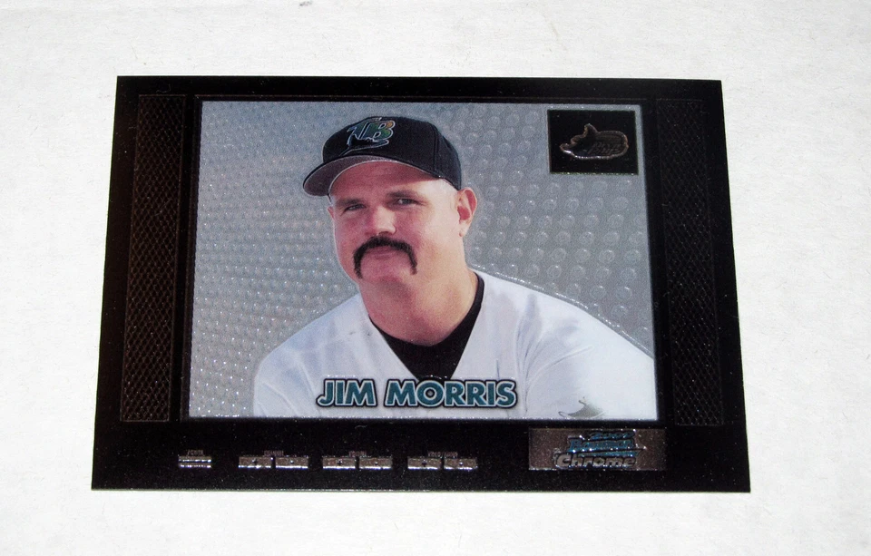 2000 Bowman Chrome Retro/Future 164 Jim Morris Rookie RC  Devil Rays - Image 1 of 2