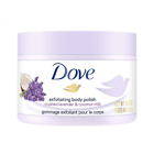 Dove Exfoliating Body Polish Scrub With Crushed Lavender And Coconut Milk 298gm