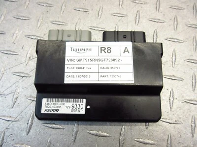Triumph Speedmaster 2016 09-17 OEM CDI ECU unidad de control del motor cerebro informático Foto 1 de 4