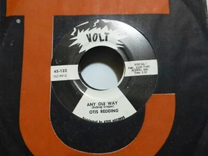 OTIS REDDING ANY OLE WAY & SATISFACTION. ( STONES COVER )  PROMO  VOLT  45 - Picture 1 of 1