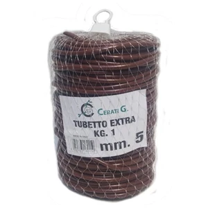 Plant Tying Tube 5mm x 75m Brown Flexible Plastic Garden Plant Ties - Picture 1 of 1