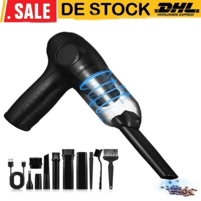 2 in 1 Elektrische Staubgebläse und Mini Staubsauger 5000RPM PC Reinigungsset - Bild 1 von 4