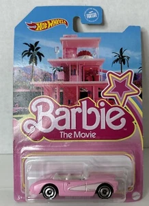 2023 Hot Wheels Barbie The Movie 1956 Corvette Pink Neu Sealed Great Collection - Bild 1 von 7