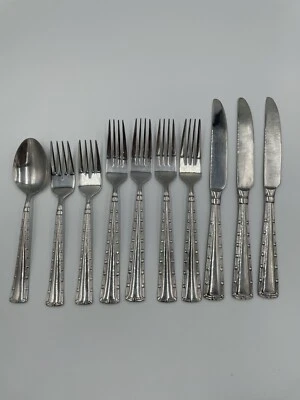 Cubiertos de cena Hoffritz de acero inoxidable 18/0 - utensilios - 10 piezas GB Foto 1 de 4