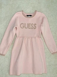 Kindermode - GUESS KIDS - Mädchen rosa Modekleid (Größe 6) fast neu - Bild 1 von 4
