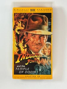 Indiana Jones and the Temple of Doom (VHS, 1989) - Imagen 1 de 3