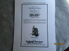 New Way Motor Co All Purpose  Air Cooled Gas Engine Instruction & Parts Manual  