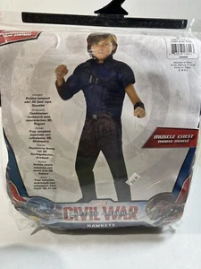 Marvel Hawkeye Child Costume Large Jumpsuit Civil War Cosplay - Rubie's Large 12 - Picture 1 of 4