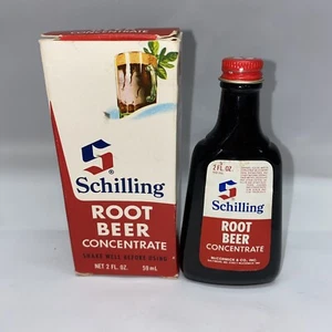 Schilling McCormick Root Beer Concentrate Extract 2 Fl Oz makes 5 Gallons! 1982 - Picture 1 of 4
