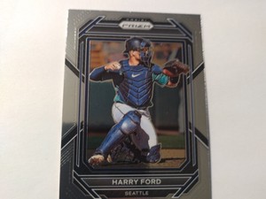 Harry Ford 2023 Panini Prizm Silver Prizm Rookie RC #20 Seattle Mariners M25