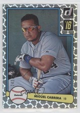 2016 Panini Donruss 1982 Design Holometric /299 Miguel Cabrera #D82-24