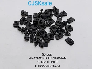 50 pcs. ARAYMOND TINNERMAN U-Nut  5/16"-18 LUGS561863-451 (NEW). - Picture 1 of 12