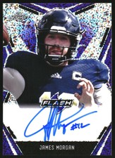 2020 Leaf Flash Autographs Portrait Purple #PAJM1 James Morgan /25