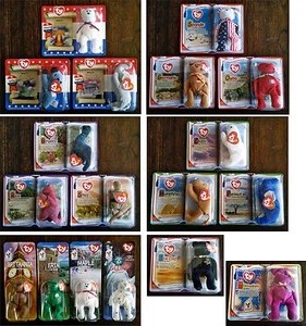 McDonald's Beanie Babies Collection (18 en total): varios juegos completos sellados - Imagen 1 de 12