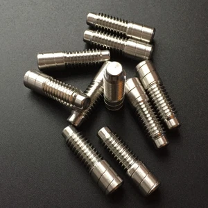 2PK/5PK/10PK 5/16-18 Pool Cue Joint Protector Pin Screw Studs - Stainless Steel - Picture 1 of 4