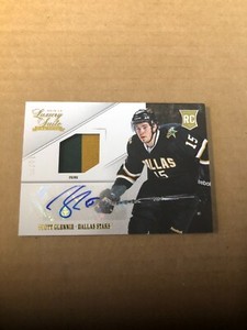 2012-13 Luxury Suite Autographs Gold #71 Scott Glennie JSY AUTO 14/25