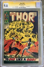 Thor #139 (1967) CGC 9.6 -- White pgs; Stan Lee signed (SS) Highest grade 1 of 2