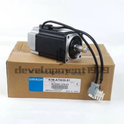 Brand New 1Pcs R7M-A75030-S1 Omron Servo motor R7MA75030S1 Expedited Shipping - Image 1 of 4