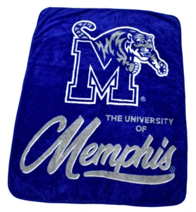 Northwest NCAA University of Memphis Tigers coperta di peluche nuova 50" x 60" - Foto 1 di 8