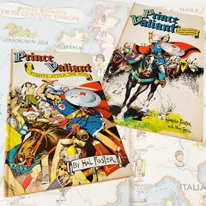 Prince Valiant by Hal Foster, Hastings House 1952 ~ First & Second Issues - Imagen 1 de 22