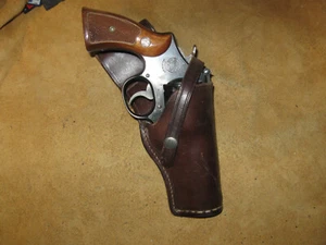 Hume "Jordan" style Holster S&W N Frame 27 28 29 624 625 627 629 RH 4" GC 250424 - Picture 1 of 3