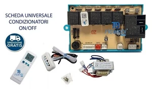SCHEDA UNIVERSALE CONDIZIONATORE ON/OFF-KIT COMPLETO - Imagen 1 de 3