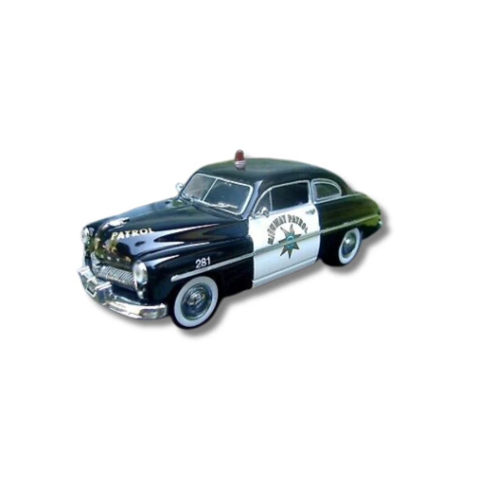 1/43 MERCURY CLUB COUPE POLICE CRUISER 1949 UNIVERSAL HOBBIES EXTREMELY RARE - Immagine 1 di 1