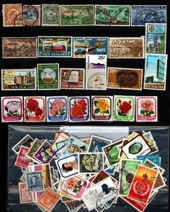 100 NZ STAMPS USED - Picture 1 of 1
