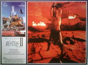 Marc Singer, Wings Hauser BEASTMASTER 2 LOBBY CARD 1991
