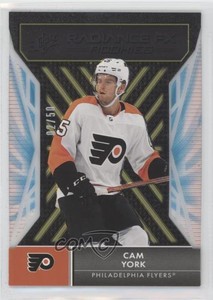 2021-22 SPx Radiance F/X Gold /50 Cam York #RFX-61 Rookie RC