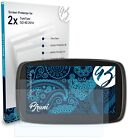 Bruni 2x Protective Film for TomTom GO 60 2014 Screen Protector