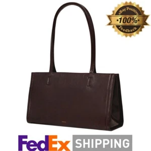 [STAND OIL] Oblong Bag Marron Color Hot Women’s Handbags in Korea New FEDEX - Picture 1 of 16