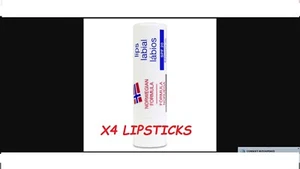 4x Neutrogena Norwegian Formula Lipcare Lip Stick 4.8g -4X NEUTROGENA BARRA LAB- - Foto 1 di 2