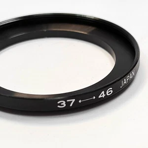 37-46mm Step Up Filter Ring, Japan 37-46 mm, Metal Adapter Stepping - Picture 1 of 3