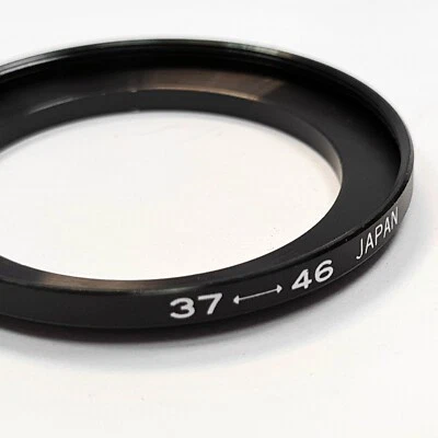 37-46mm Step Up Filter Ring, Japan 37-46 mm, Metal Adapter Stepping - Image 1 of 3