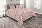 Crazy Art Bedspread Dotted Hexagon Shapes