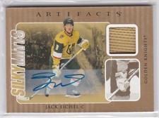 2023-24 Upper Deck Artifacts Jack Eichel Silky Mitts Autograph Glove Card #07/25
