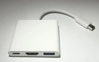 For Apple USB C to Digital AV Multiport Adapter HDMI/USB-C/USB - Image 1 of 4