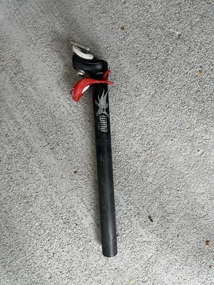 TITEC X-WING 27,2 MM UN SOLO PERNO MICRO AJUSTABLE TIJA DE SILLÍN BICICLETA 340 MM Foto 1 de 2