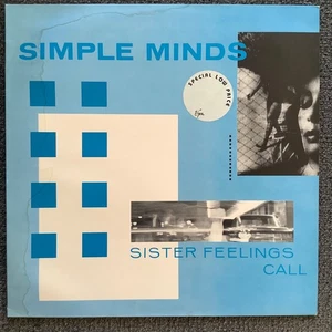 Vinyl 12" Simple Minds Sisters Feeling Call UK 1981 Played 1x w/VRP Near Mint LP - Bild 1 von 4