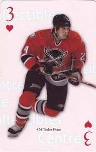 2005-06 Buffalo Sabres Playing Card #15 Taylor Pyatt - Picture 1 of 1