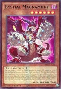 Bystial Magnamhut - CH01-EN011 - NM - Ultra Rare - 1st edition - Yugioh - Picture 1 of 1