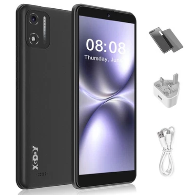 XGODY Global Unlocked New Android 14 Ultra 4G Smartphone 5.5" Cellphone Dual SIM 8Core