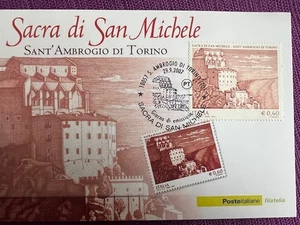 2007 CARTOLINA FILATELICA SACRA DI SAN MICHELE annullo S.AMBROGIO - Imagen 1 de 1