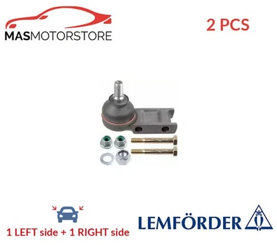SUSPENSION BALL JOINT PAIR FRONT UPPER LOWER OUTER LEMFÖRDER 11988 01 2PCS A - Image 1 of 4