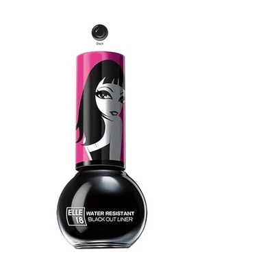 Elle 18 Water Resistant Black Out Eye Liner|| Black|| 5 ml - image 1 of 4