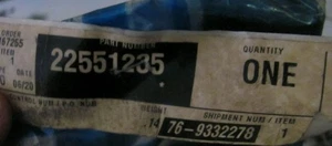 NOS GM 22551235 Radiator Inlet Hose 1987-1994 Sunbird Firenza Skyhawk - Picture 1 of 3