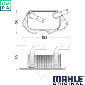 OIL COOLER ENGINE OIL CLC 186 000S FOR AUDI Q7/Van Q5 A6/C7/C6/Allroad A8/D4 - Picture 1 of 8