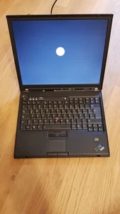 Lenovo T60 ThinkPad Laptop 32bit 4 GB RAM 1,83 GHZ 500 GB HDD mit Garantie - Afbeelding 1 van 9