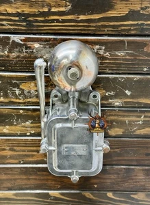 Russian Naval Alarm Bell Maritime Vintage Iron Aluminum Ship Door Wall Mount - Picture 1 of 13